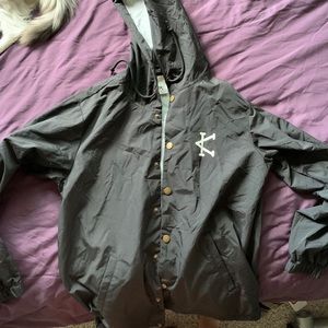 Caffeine and Kilos Rain Jacket